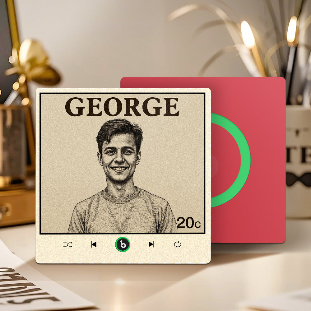 FridgeBeats Pul Tasarımlı Magneti