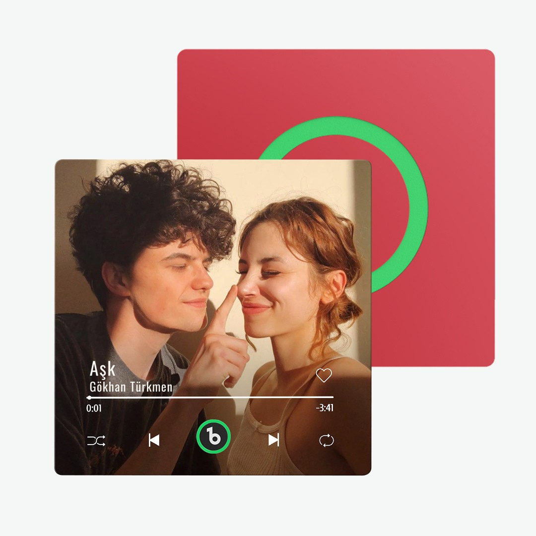 FridgeBeats Renkli Melodi Magneti