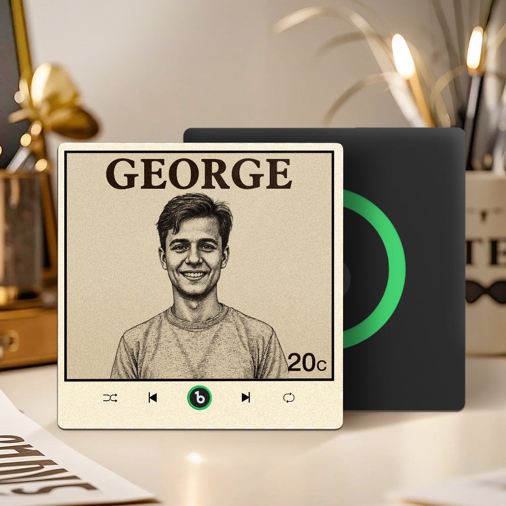 FridgeBeats Pul Tasarımlı Magneti