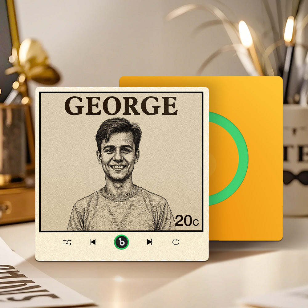FridgeBeats Pul Tasarımlı Magneti