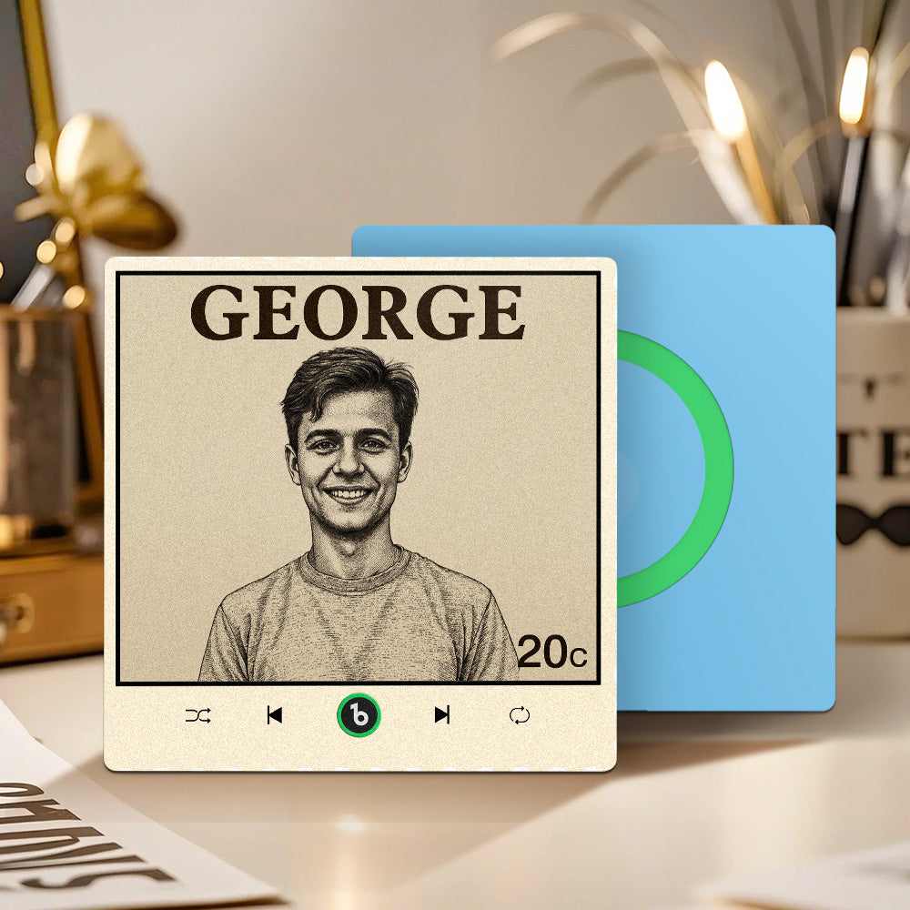 FridgeBeats Pul Tasarımlı Magneti